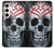 S0223 Vampire Skull Tattoo Case For Samsung Galaxy S24 Plus