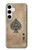 S2928 Vintage Spades Ace Card Case For Samsung Galaxy S24 Plus