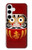 S3023 Japan Good Luck Daruma Doll Case For Samsung Galaxy S24 Plus