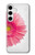 S3044 Vintage Pink Gerbera Daisy Case For Samsung Galaxy S24 Plus