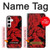 S3325 Crow Black Blood Tree Case For Samsung Galaxy S24 Plus