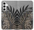 S3692 Gray Black Palm Leaves Case For Samsung Galaxy S24 Plus