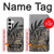 S3692 Gray Black Palm Leaves Case For Samsung Galaxy S24 Plus