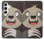 S3855 Sloth Face Cartoon Case For Samsung Galaxy S24 Plus