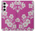 S3924 Cherry Blossom Pink Background Case For Samsung Galaxy S24 Plus