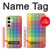 S3942 LGBTQ Rainbow Plaid Tartan Case For Samsung Galaxy S24 Plus