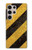S2231 Yellow and Black Line Hazard Striped Case For Samsung Galaxy S24 Ultra