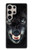 S2823 Black Wolf Blue Eyes Face Case For Samsung Galaxy S24 Ultra