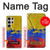 S3306 Colombia Flag Vintage Football Graphic Case For Samsung Galaxy S24 Ultra