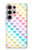 S3499 Colorful Heart Pattern Case For Samsung Galaxy S24 Ultra