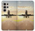 S3837 Airplane Take off Sunrise Case For Samsung Galaxy S24 Ultra