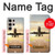 S3837 Airplane Take off Sunrise Case For Samsung Galaxy S24 Ultra