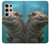 S3871 Cute Baby Hippo Hippopotamus Case For Samsung Galaxy S24 Ultra
