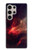 S3897 Red Nebula Space Case For Samsung Galaxy S24 Ultra