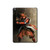 S0796 Japan Red Samurai Hard Case For iPad 10.2 (2021,2020,2019), iPad 9 8 7