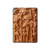 S1307 Fish Wood Carving Graphic Printed Hard Case For iPad 10.2 (2021,2020,2019), iPad 9 8 7