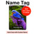 S1565 Bluebird of Happiness Blue Bird Hard Case For iPad 10.2 (2021,2020,2019), iPad 9 8 7