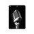 S1672 Retro Microphone Jazz Music Hard Case For iPad 10.2 (2021,2020,2019), iPad 9 8 7