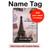 S2211 Paris Postcard Eiffel Tower Hard Case For iPad 10.2 (2021,2020,2019), iPad 9 8 7