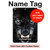 S2823 Black Wolf Blue Eyes Face Hard Case For iPad 10.2 (2021,2020,2019), iPad 9 8 7