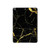 S2896 Gold Marble Graphic Printed Hard Case For iPad 10.2 (2021,2020,2019), iPad 9 8 7