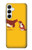 S1093 Rooster and Cat Joke Case For Samsung Galaxy A55 5G
