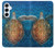 S1249 Blue Sea Turtle Case For Samsung Galaxy A55 5G