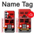 S2058 England British Double Decker Bus Case For Samsung Galaxy A55 5G