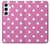 S2358 Pink Polka Dots Case For Samsung Galaxy A55 5G