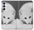 S2569 White Arctic Fox Case For Samsung Galaxy A55 5G