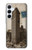 S2832 New York 1903 Flatiron Building Postcard Case For Samsung Galaxy A55 5G