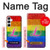 S2900 Rainbow LGBT Lesbian Pride Flag Case For Samsung Galaxy A55 5G