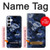 S2959 Navy Blue Camo Camouflage Case For Samsung Galaxy A55 5G