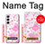 S3036 Pink Sweet Flower Flora Case For Samsung Galaxy A55 5G