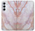 S3482 Soft Pink Marble Graphic Print Case For Samsung Galaxy A55 5G