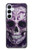 S3582 Purple Sugar Skull Case For Samsung Galaxy A55 5G