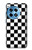 S1611 Black and White Check Chess Board Case For OnePlus 12R