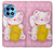 S3025 Pink Maneki Neko Lucky Cat Case For OnePlus 12R