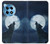 S3693 Grim White Wolf Full Moon Case For OnePlus 12R