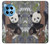 S3793 Cute Baby Panda Snow Painting Case For OnePlus 12R