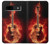 S0415 Fire Guitar Burn Case For Google Pixel 8a