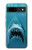 S0830 White Shark Case For Google Pixel 8a