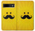 S1145 Yellow Mustache Sun Case For Google Pixel 8a