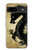 S1482 Black Dragon Painting Case For Google Pixel 8a