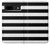 S1596 Black and White Striped Case For Google Pixel 8a