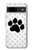 S2355 Paw Foot Print Case For Google Pixel 8a