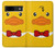 S2760 Yellow Duck Tuxedo Cartoon Case For Google Pixel 8a