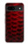 S2879 Red Arowana Fish Scale Case For Google Pixel 8a