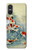 S1654 Koi Carp Fish Art Painting Case For Sony Xperia 10 VI