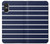 S2767 Navy White Striped Case For Sony Xperia 10 VI